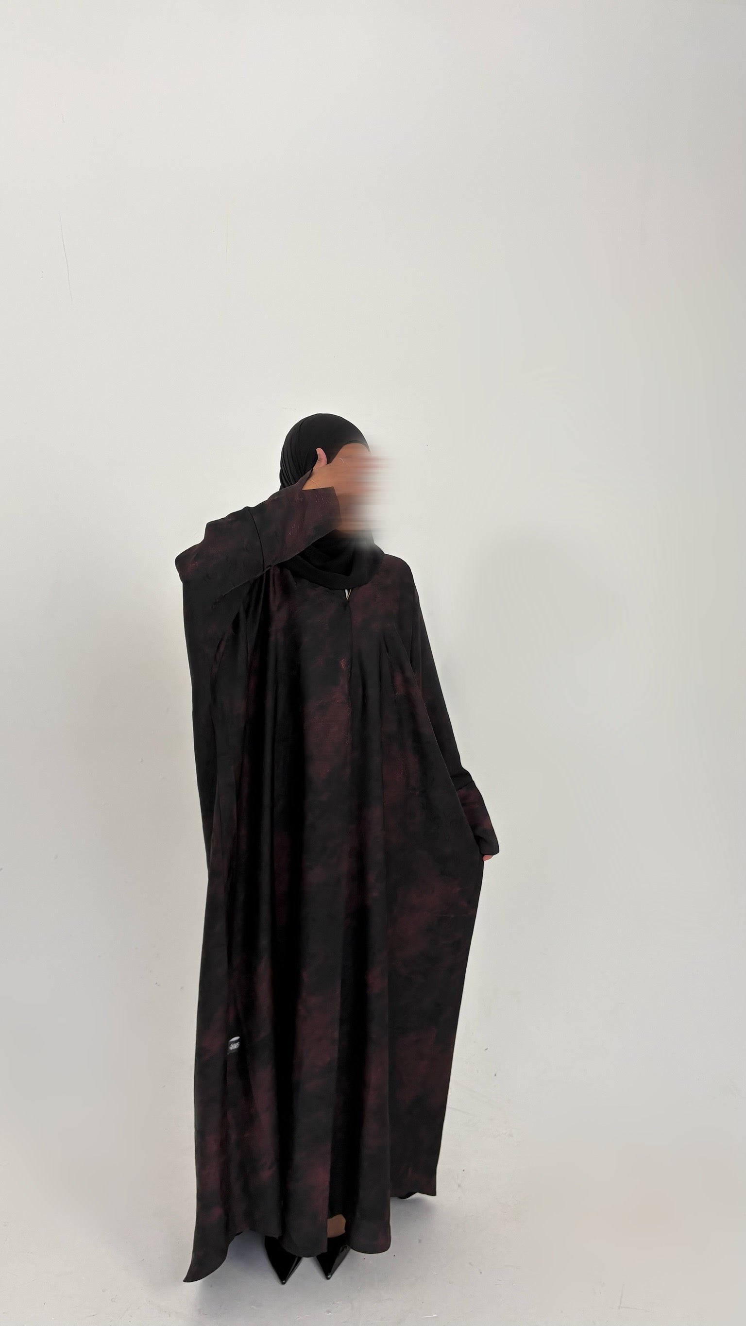 Ruby Open Abaya