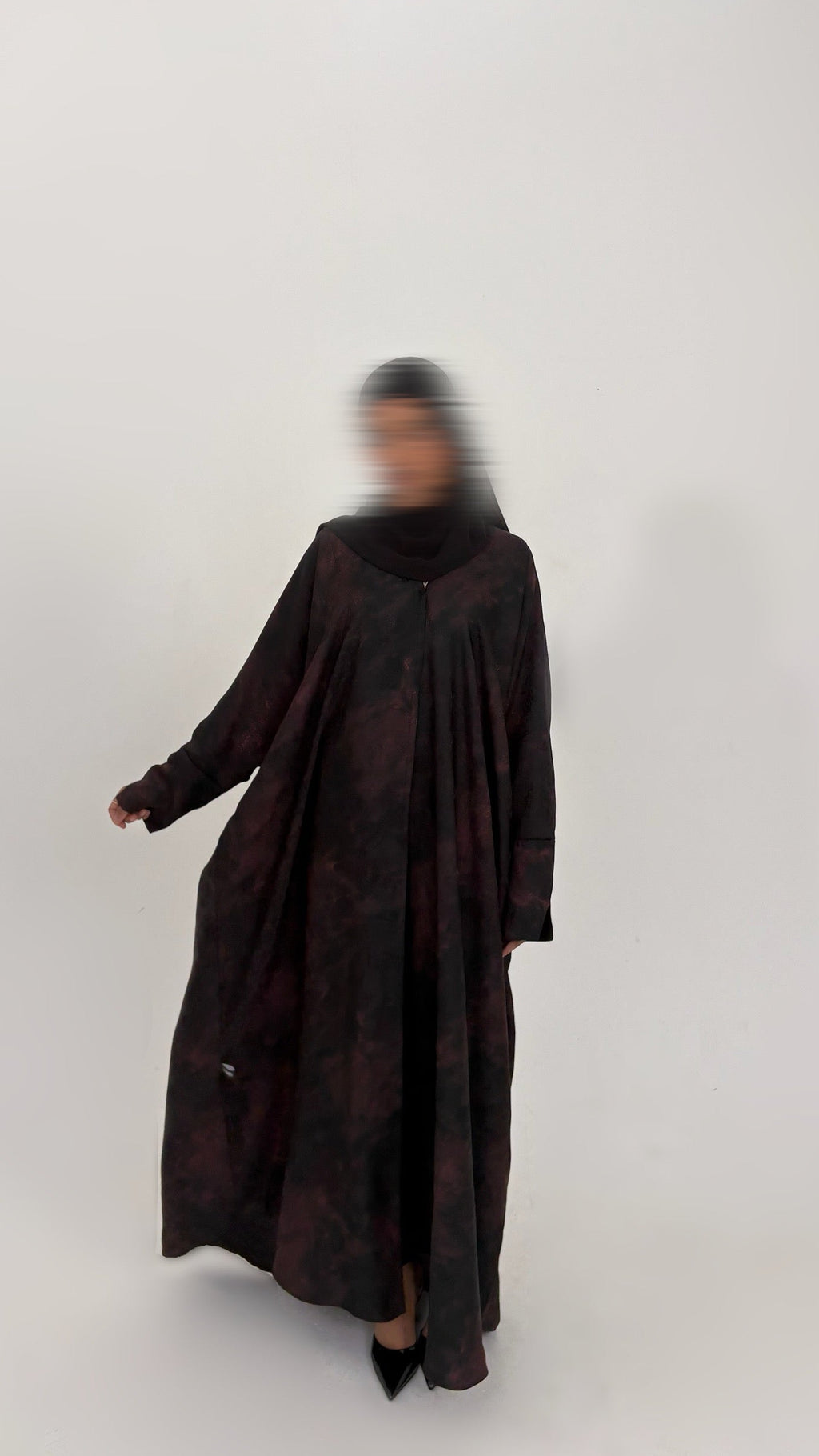 Ruby Open Abaya